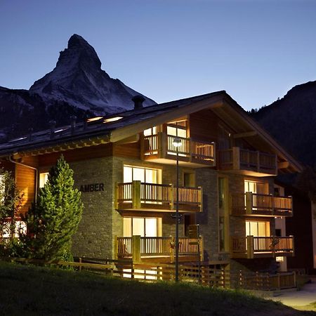 Ferienwohnung Amber Zermatt Exterior foto